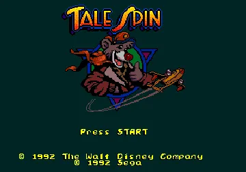 TaleSpin (USA, Europe) screen shot title